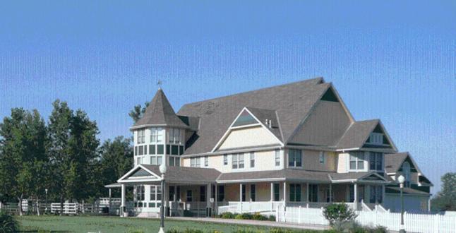 Victorian Veranda Country Inn Lawrence Buitenkant foto